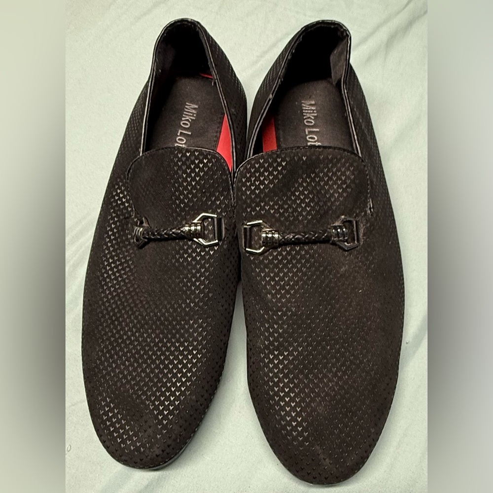 Black Men's Slip-On Loafers